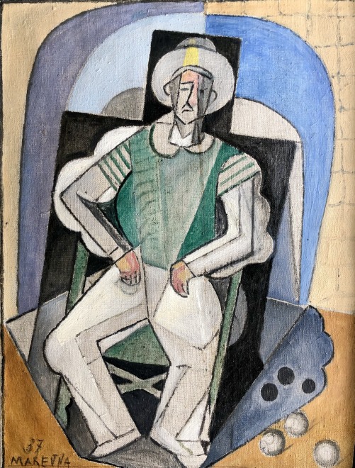 René Audebes, Abstrait lyrique III, 1944
