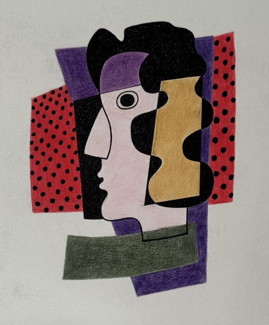 Bryan Ingham, Head in Profile II, 1996