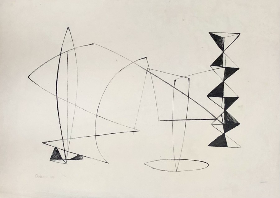 Robert Adams, Spiral Forms, 1949