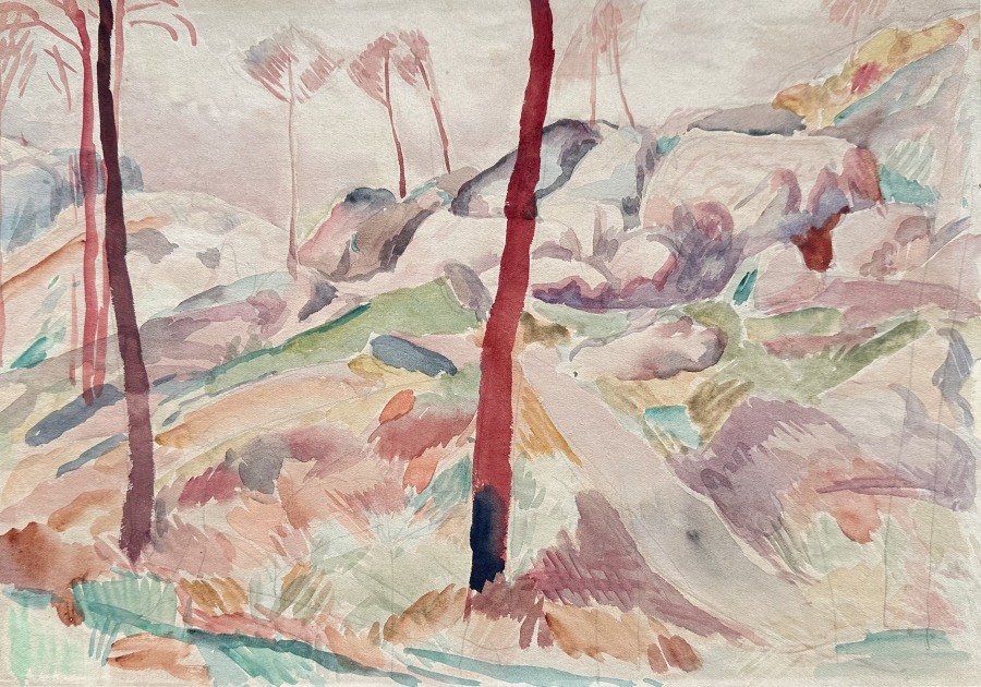 Roger Fry, Italian Landscape, 1913