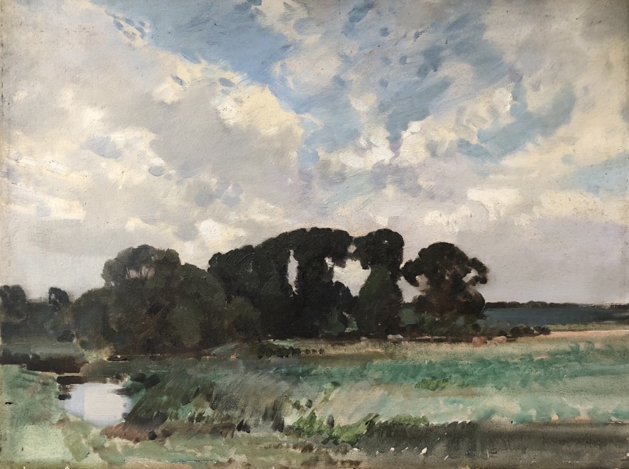 Harry Watson, River Landscape, c. 1910