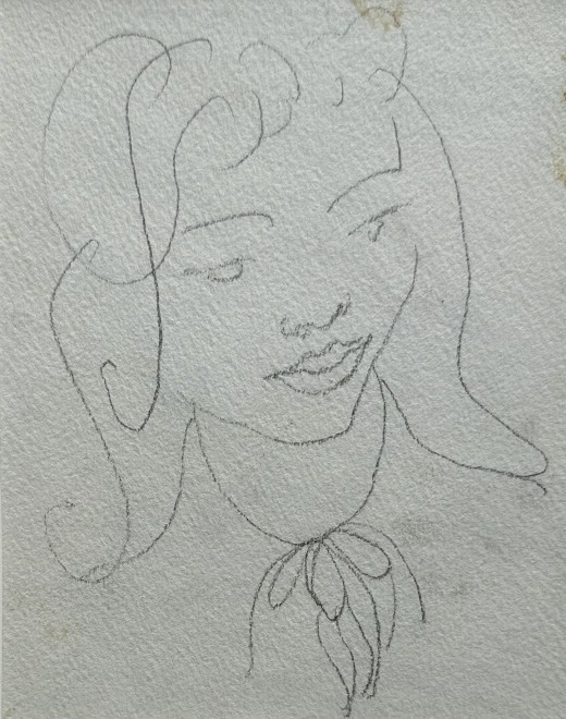 Edward Wolfe, Study of a Woman, c. 1930s