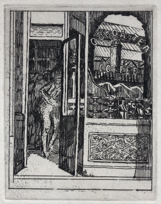 Thérèse Lessore, Coffee Shop, Camden Town, c. 1919