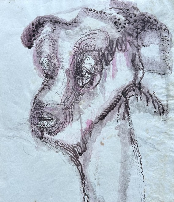 Vera Cuningham, Surreal Head, c. 1948