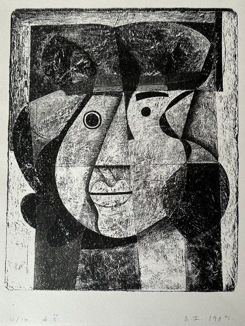 Bryan Ingham, Portrait of Aysel II, 1989