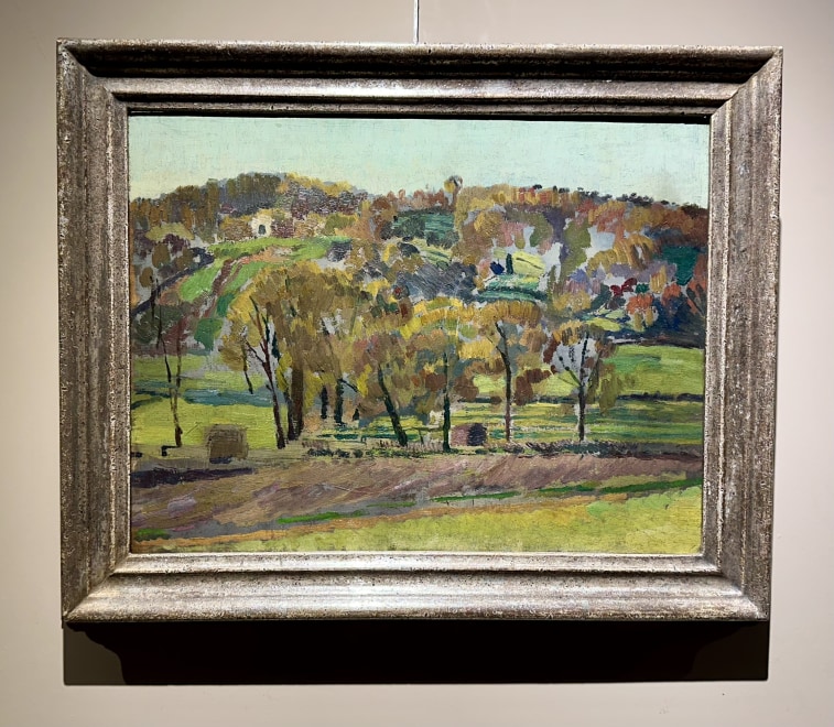 Vanessa Bell, Landscape at Millmead, Guildford, 1911