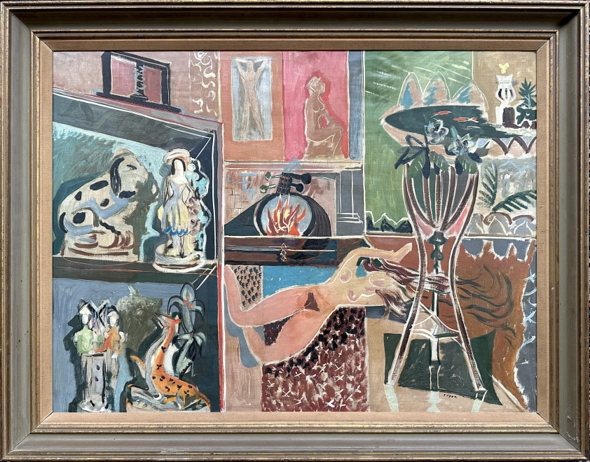 Derrick Sayer, Interior, c. 1948