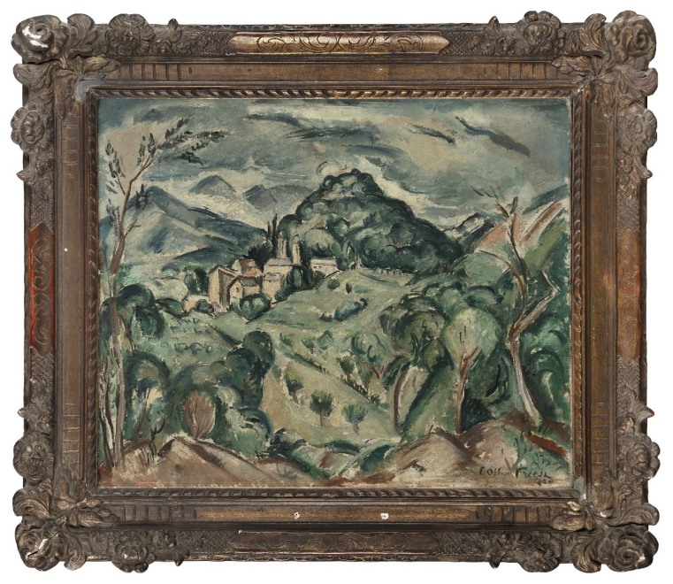 Othon Friesz, Paysage Méounès, 1920
