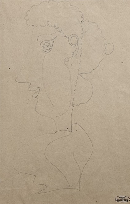 André Derain, Buste de femme, c. 1912-14