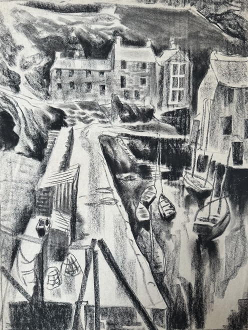 Frederick Roberts Johnson, Polperro, c. 1925