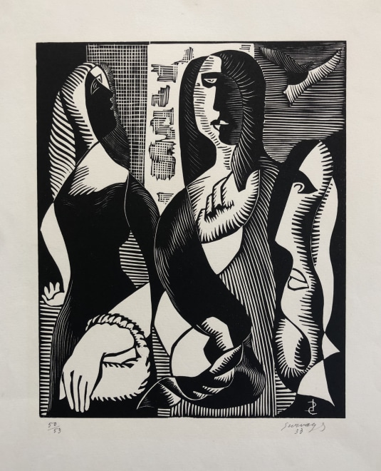 Léopold Survage, Femmes cubistes, 1933