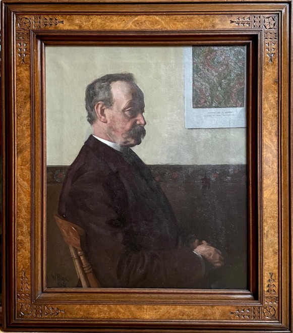 William Paddock, Portrait of Thomas Hardy, 1896