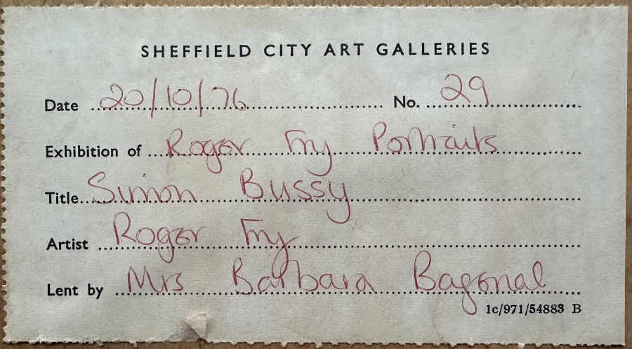 Man Ray, Maurice de Vlaminck with a Fang (Gabon) Figure, c. 1920