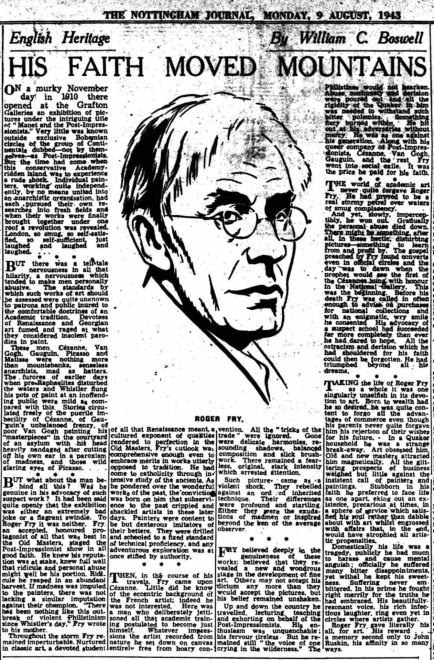 Man Ray, Maurice de Vlaminck with a Fang (Gabon) Figure, c. 1920