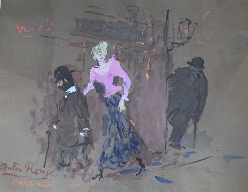 Marcel Vertès, Moulin Rouge/Marie accoste Lautrec