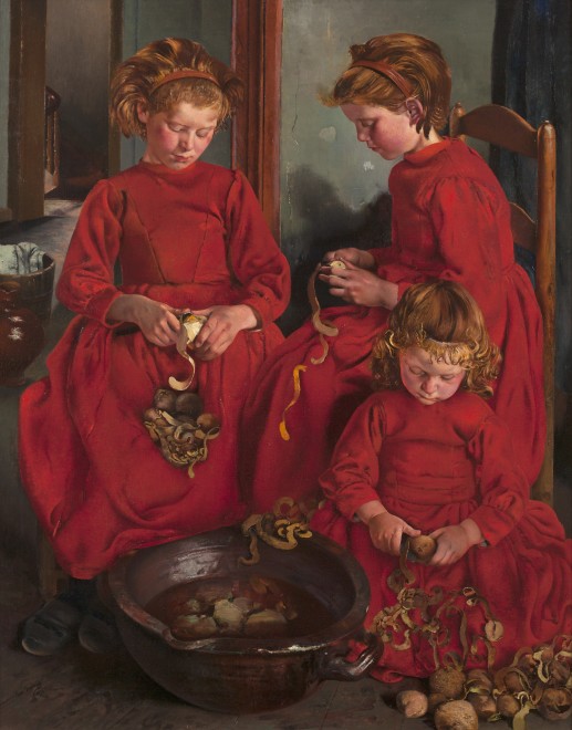 Léon Frédéric  Les Trois Soeurs (The Three Sisters)