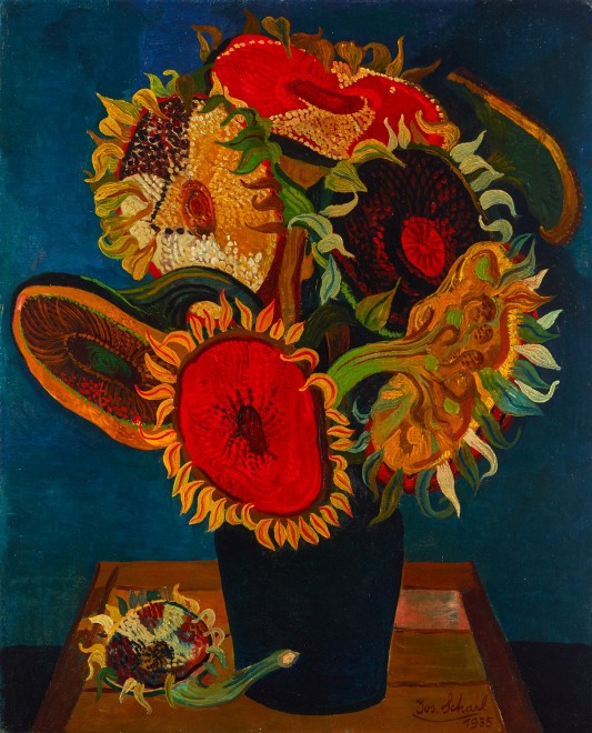 Josef Scharl  Sunflowers