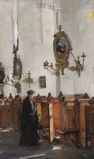 Interior of St. Catherine’s Church, Hamburg