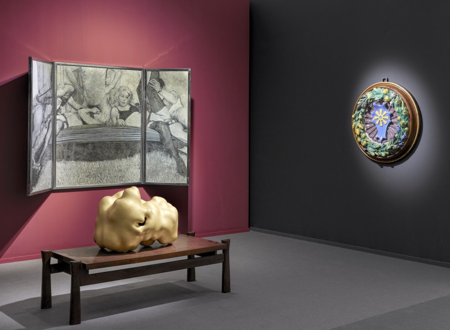 Hauser & Wirth and Moretti Fine Art by Luis Laplace at Frieze Masters, 2017 Courtesy the artists / estates and...