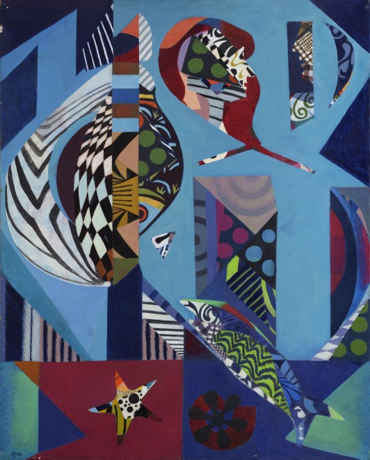 <span class="artist"><strong>Eileen Agar RA</strong></span>, <span class="title"><em>The Catch</em>, 1978-9</span>