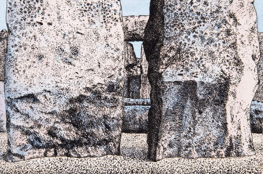 Stonehenge (Two Post Stones)