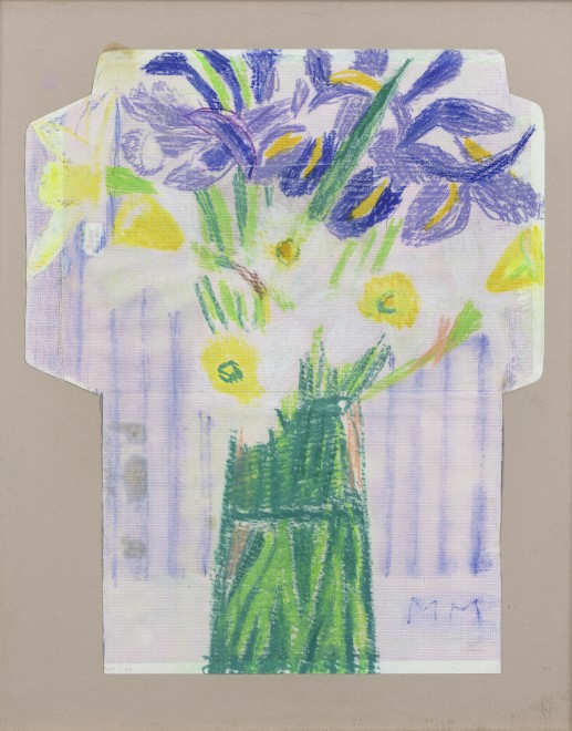 <span class="artist"><strong>Margaret Mellis</strong></span>, <span class="title"><em>Iris and Daffodil</em>, 1992</span>