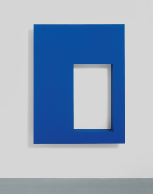 <span class="artist"><strong>John Carter RA</strong></span>, <span class="title"><em>Transparent Space in Blue II</em>, 1982</span>