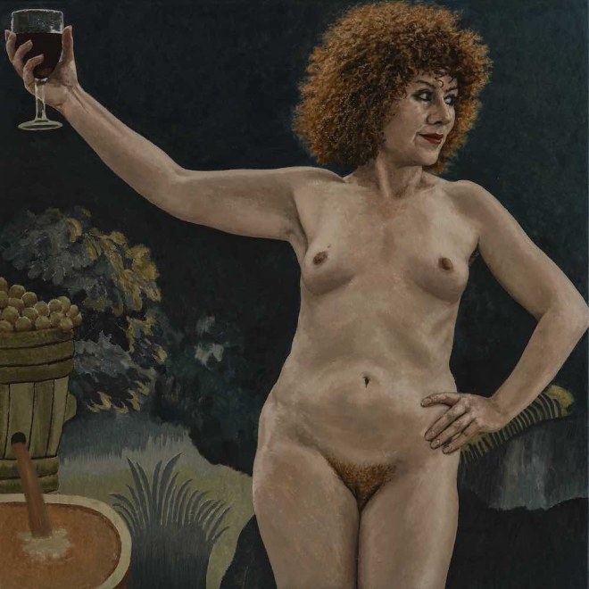 Helen with Wine