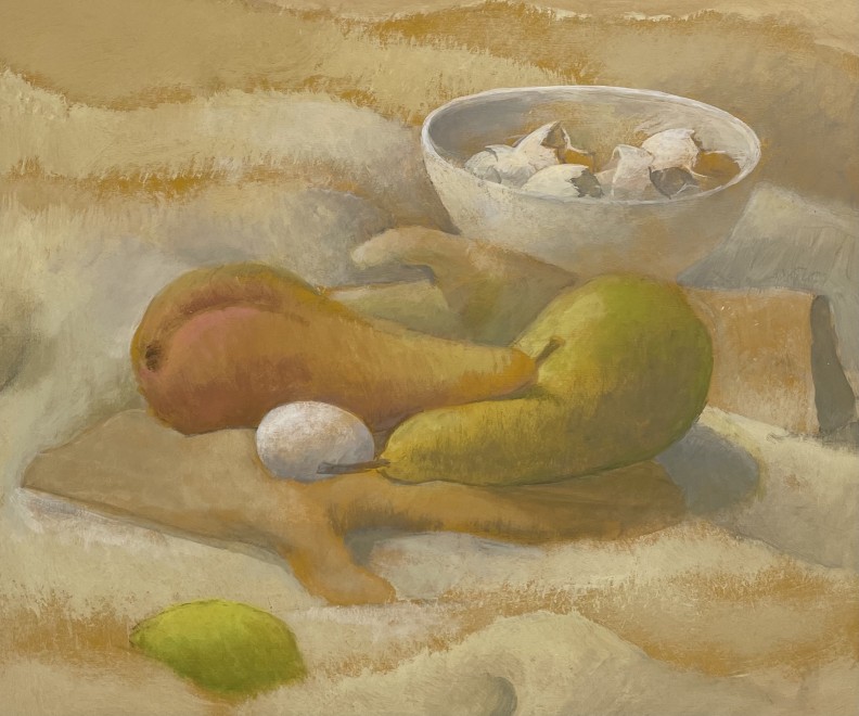 Pears and Egg Shells No. 1