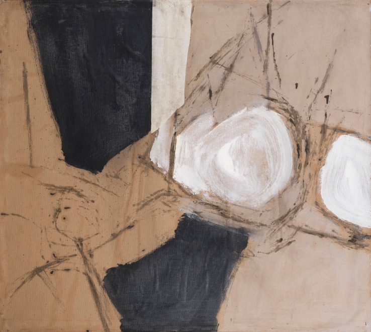 <span class="artist"><strong>Adrian Heath</strong></span>, <span class="title"><em>Black and White</em>, 1960</span>