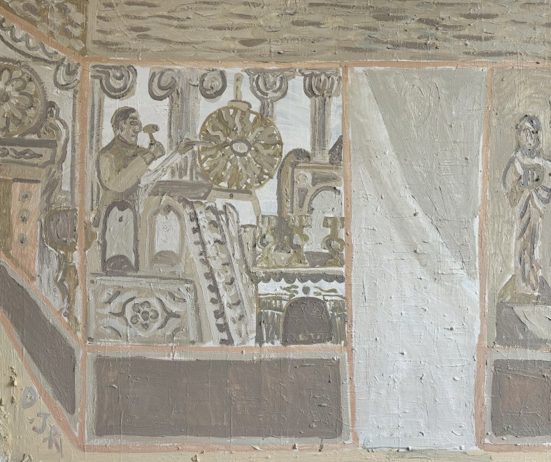 <span class="artist"><strong>Danny Romeril </strong></span>, <span class="title"><em>Cornices and Covings</em>, 2024</span>
