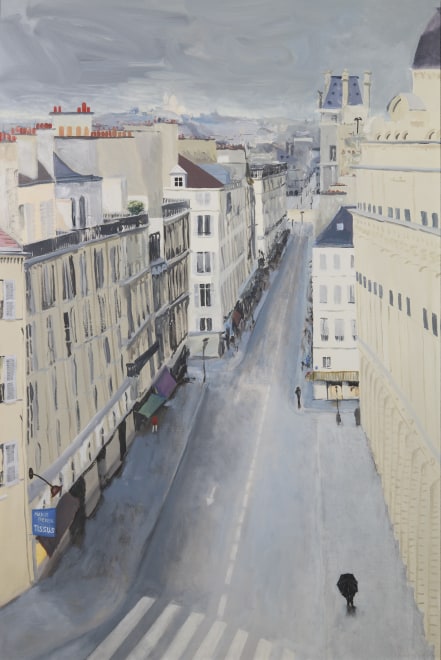 Sacré-Coeur par rue Montalembert