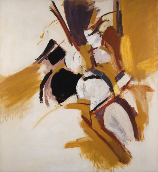 <span class="artist"><strong>Adrian Heath</strong></span>, <span class="title"><em>Orange and Brown</em>, 1959</span>