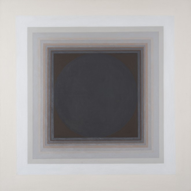 <p>Ambit X</p><p>1970</p><p>Oil on canvas laid on wood</p><p>91 x 91 cm</p><p>Exhibited: <em>Paul Feiler: The Near and The Far</em>, Tate St Ives, 2005</p>
