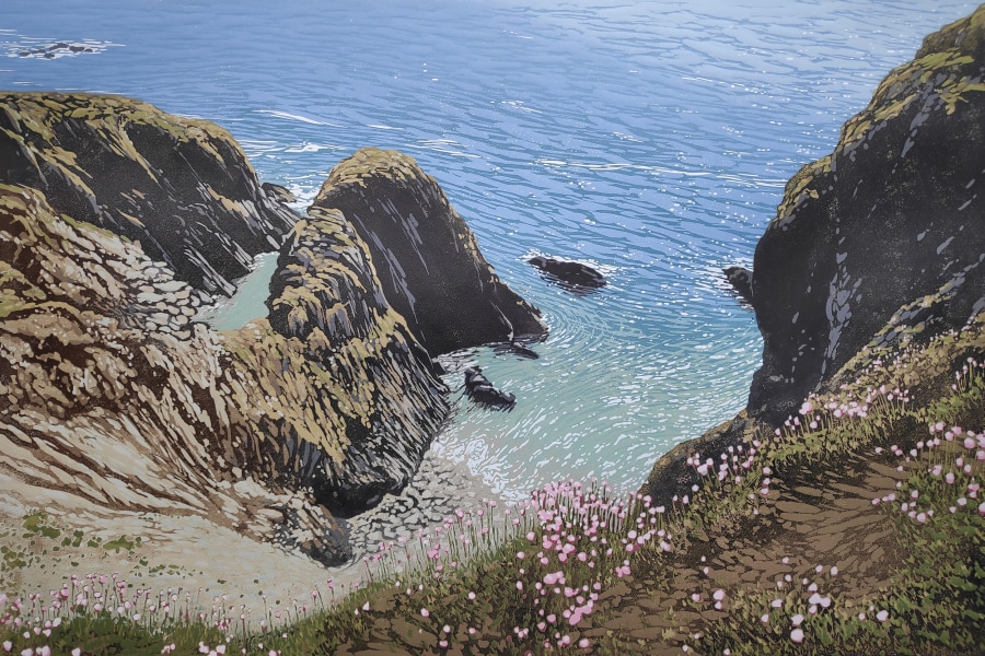 Alexandra Buckle, Sea Pinks and Cliffs