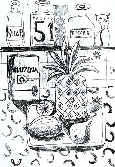 Becky Baur  Pastis 51 & Fruit