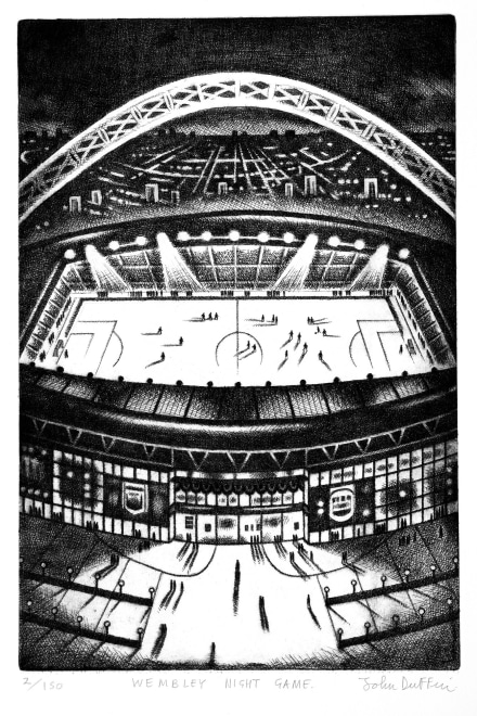 John Duffin  Wembley Stadium Night Game