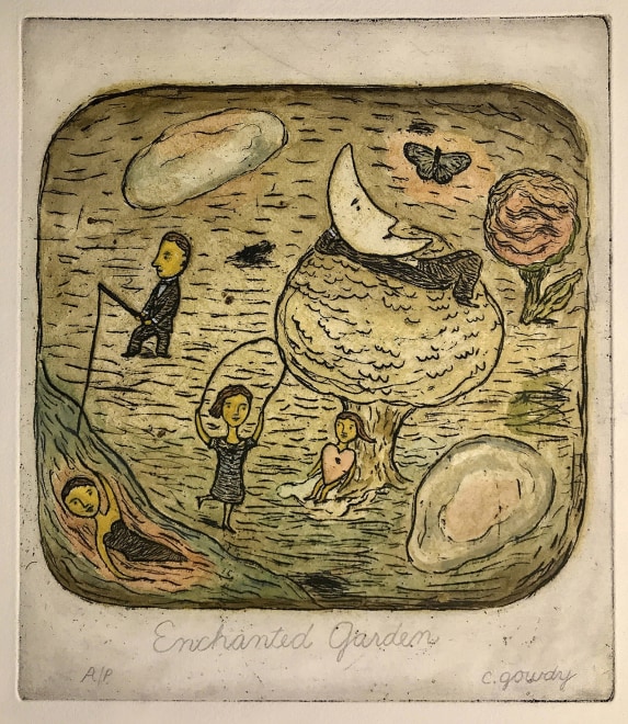Carolyn Gowdy  Enchanted Garden