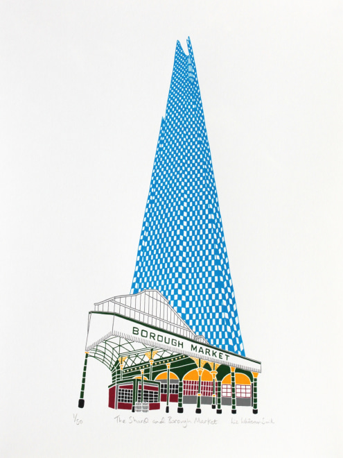Liz Whiteman Smith  The Shard and Borough Market