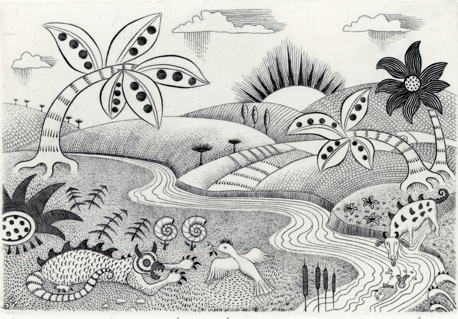 Brian Hanscomb  Sunrise Over Imagined Land