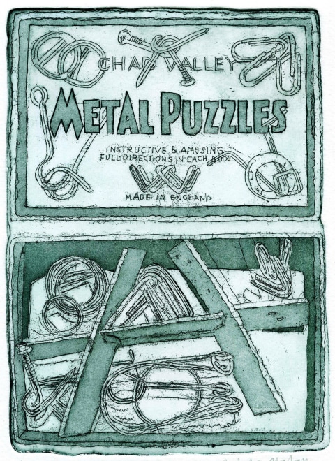Zelda Malan  Curious Boxes No.3, Puzzle Box