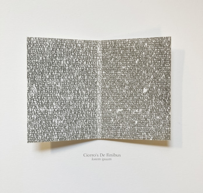 Frances Kiernan  Cicero's De Finibus Loren Ipsum