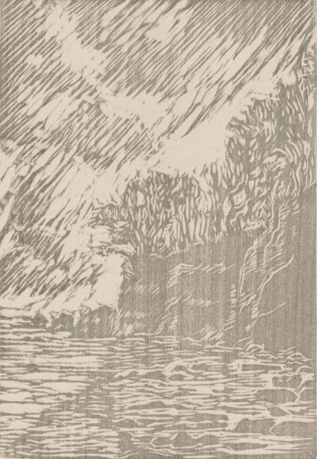 Kristen McClarty  Castle Cove In Persistent Drizzle