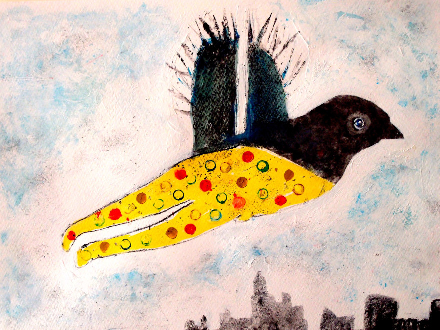 Stephen Mumberson  Birdman over Thames