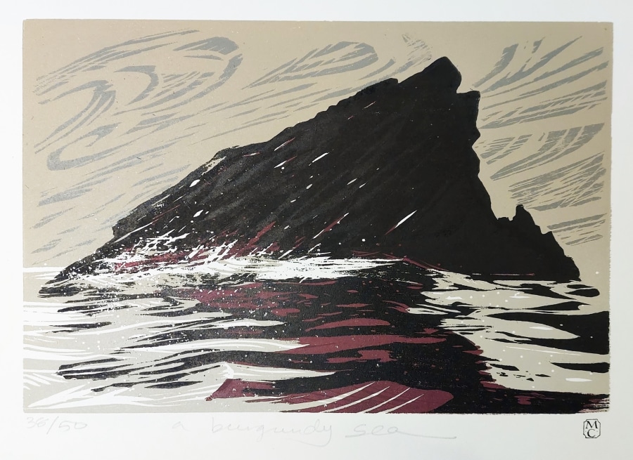 A Burgundy Sea
