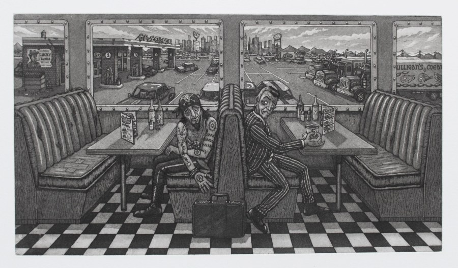 Martin Langford RE, Diner