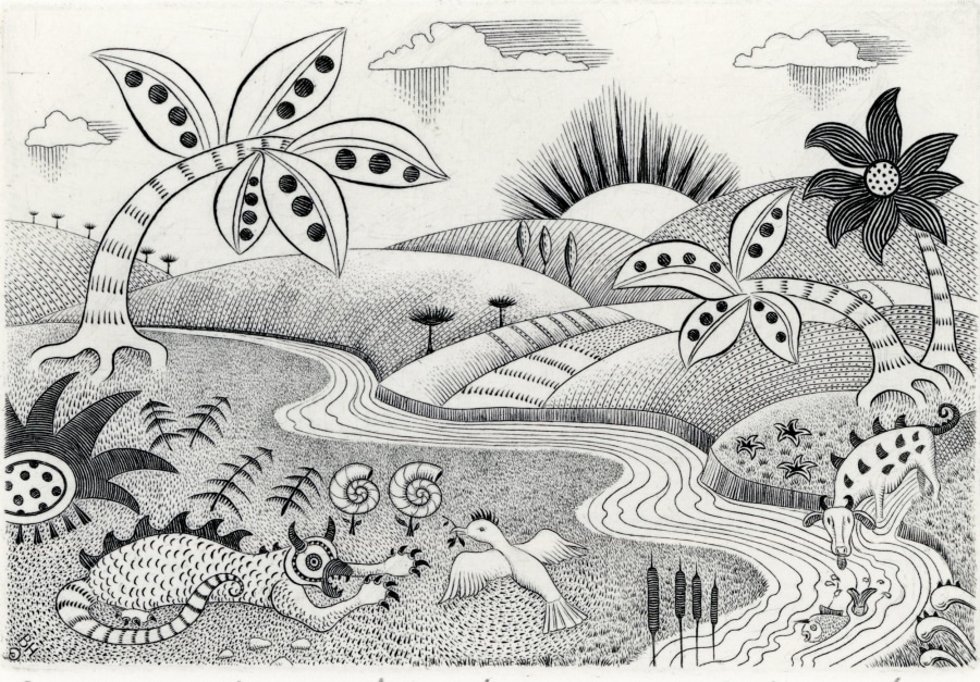 Sunrise Over Imagined Land