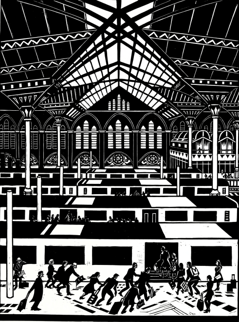 Liverpool Street - Boarding the Express