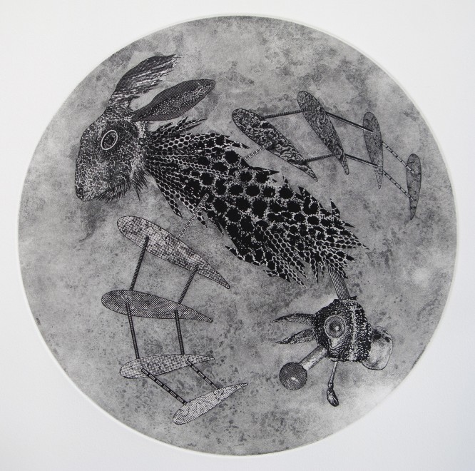 Rabbit Kite Drone (after Feldman and Hoskins)