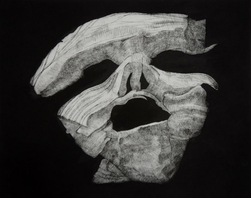 Nicholas Jagger ARE, Bandage Face (Upright)